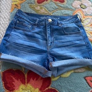 Never worn American eagle blue shorts